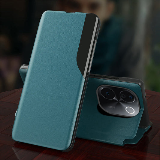 Vivo T3 Pro 5G Luxury Half Window Leather Flip Case