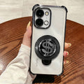 Vivo T5x 5G Four Corner Airbags 100% Original Astro Money Magnet Rotating Dollar Case