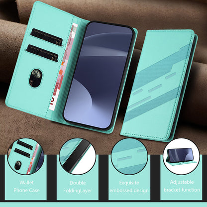 Vivo V50 5G retro-style case with kickstand and card holder