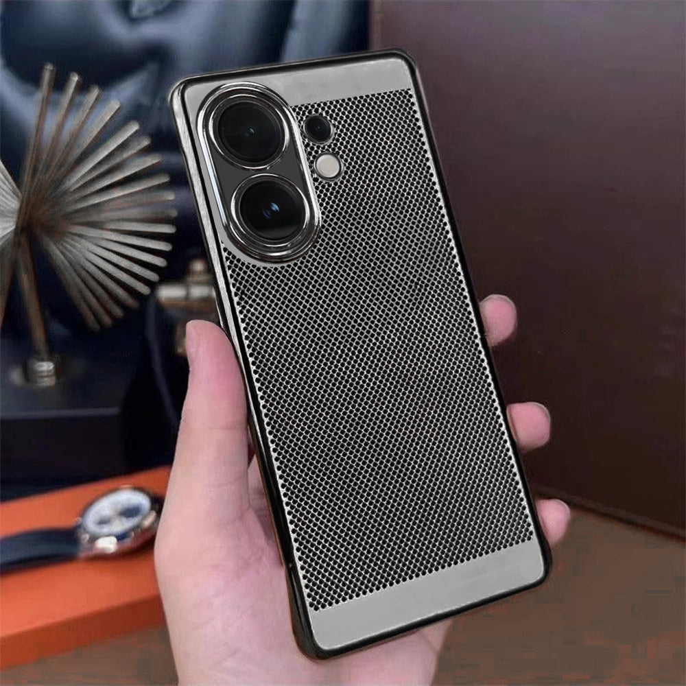 Vivo V60 5G Mesh Red Back Case