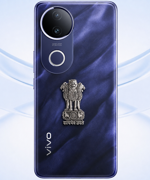 Vivo T4R 5G Compatible Satyamev Jayate 3D Metal Emblem Sticker