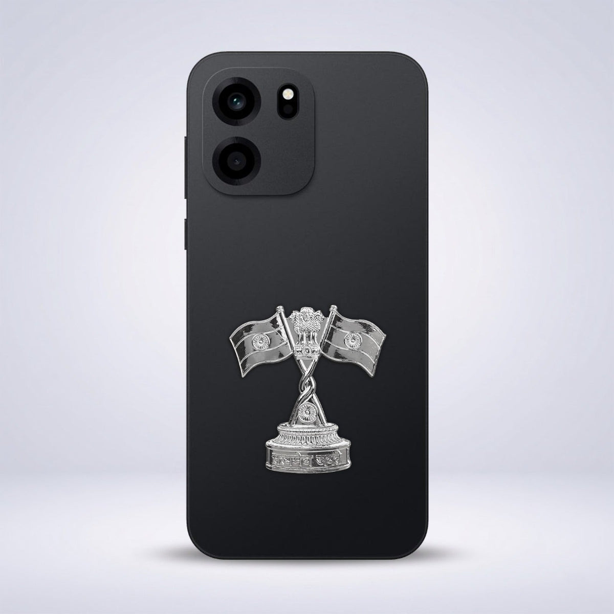 OnePlus Nord CE6 5G Compatible Satyamev Jayate 3D Metal Emblem Sticker