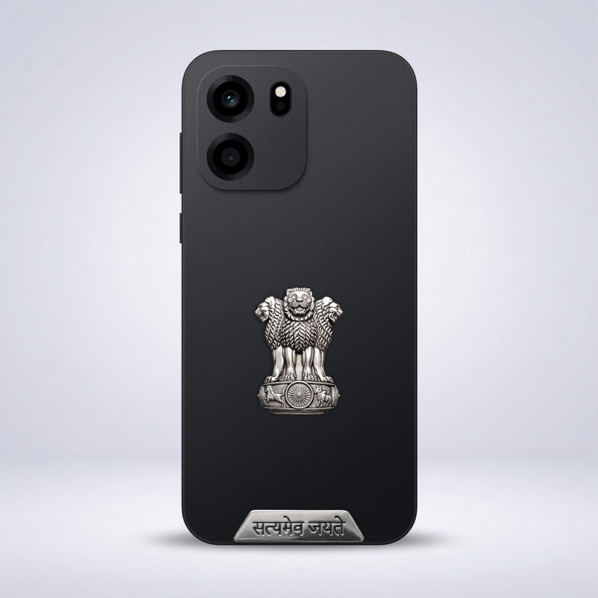 OnePlus Nord CE6 5G Compatible Satyamev Jayate 3D Metal Emblem Sticker