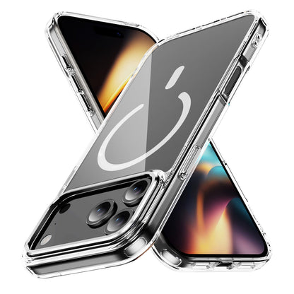 iPhone 17 Pro & 17 Pro Max Electroplating Hybrid Shockproof Bumper Magsafe Case