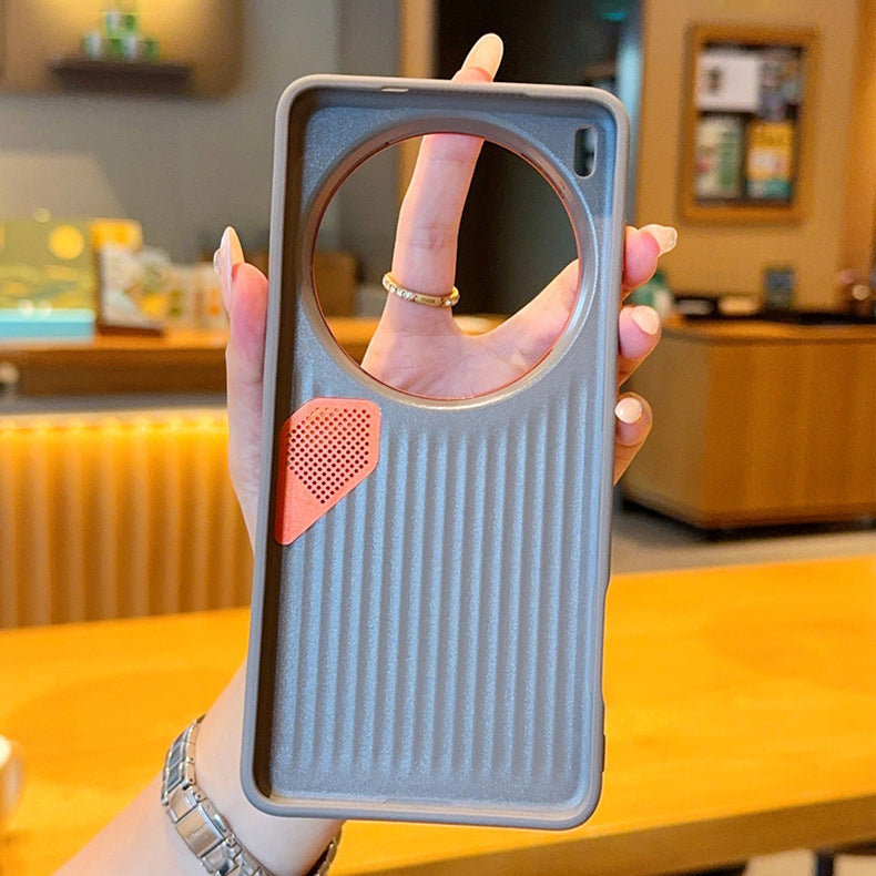 Vivo X300 Pro 5G Premium Magnetic Heat Dissipation Vegan Leather Case