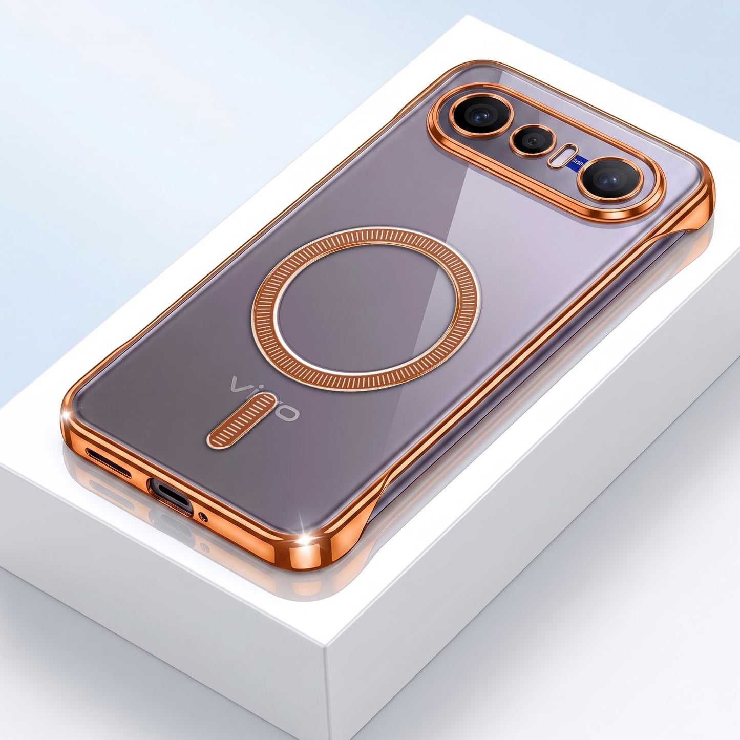 Vivo X300 FE 5G Frameless MagSafe Shockproof Case