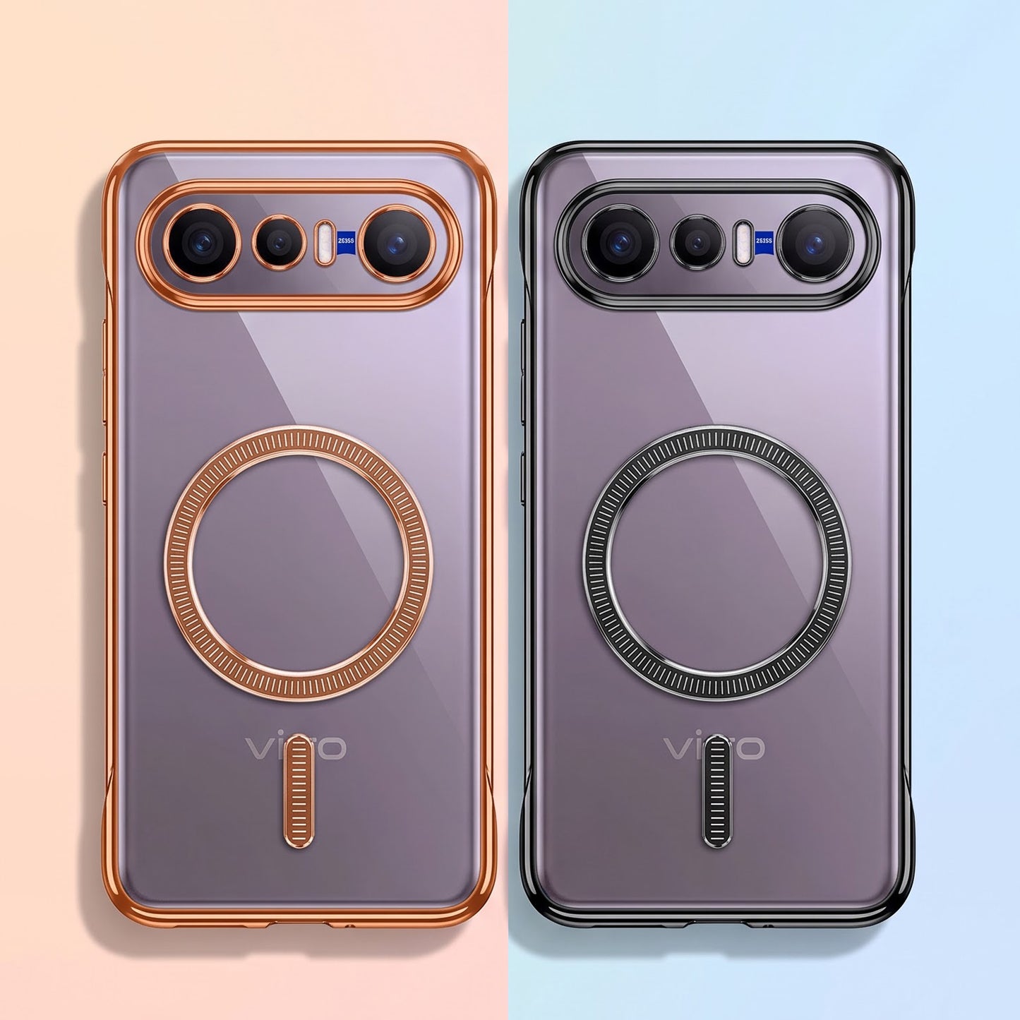 Vivo X300 FE 5G Frameless MagSafe Shockproof Case