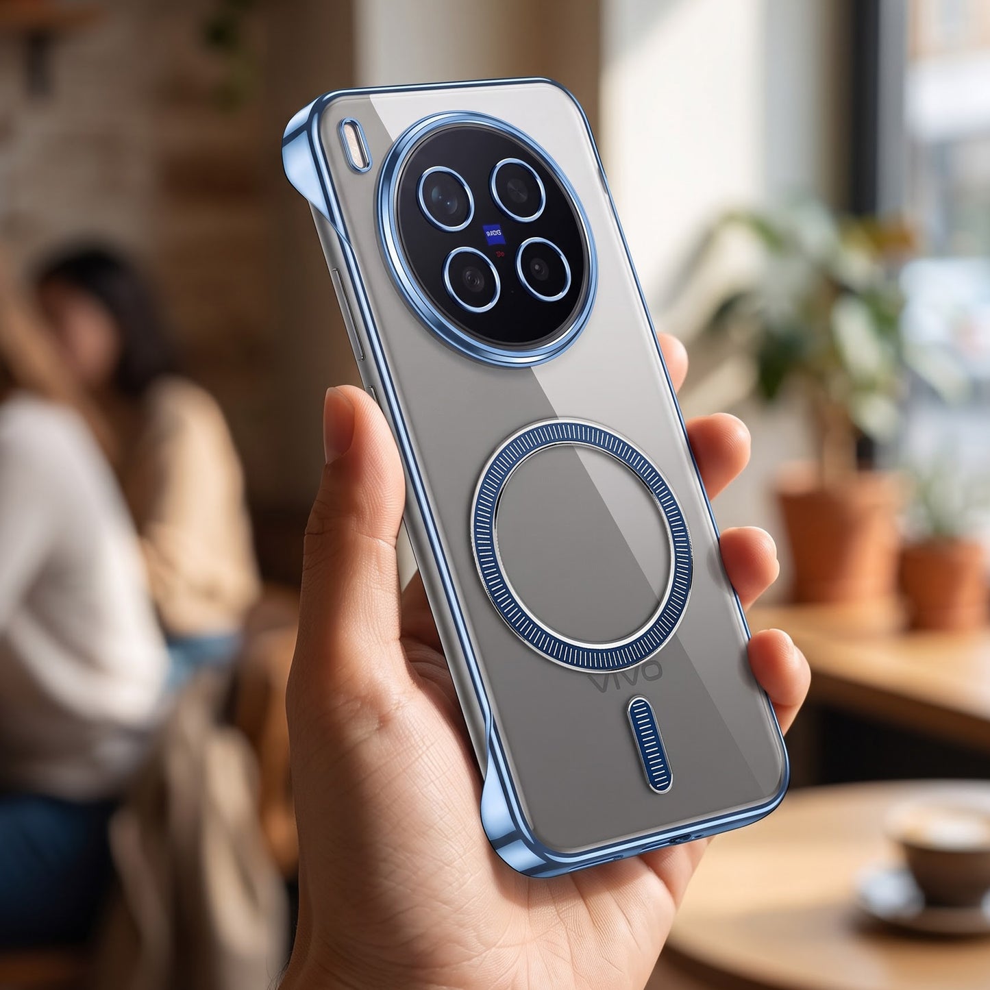 Vivo X300 Pro 5G Frameless MagSafe Shockproof Case