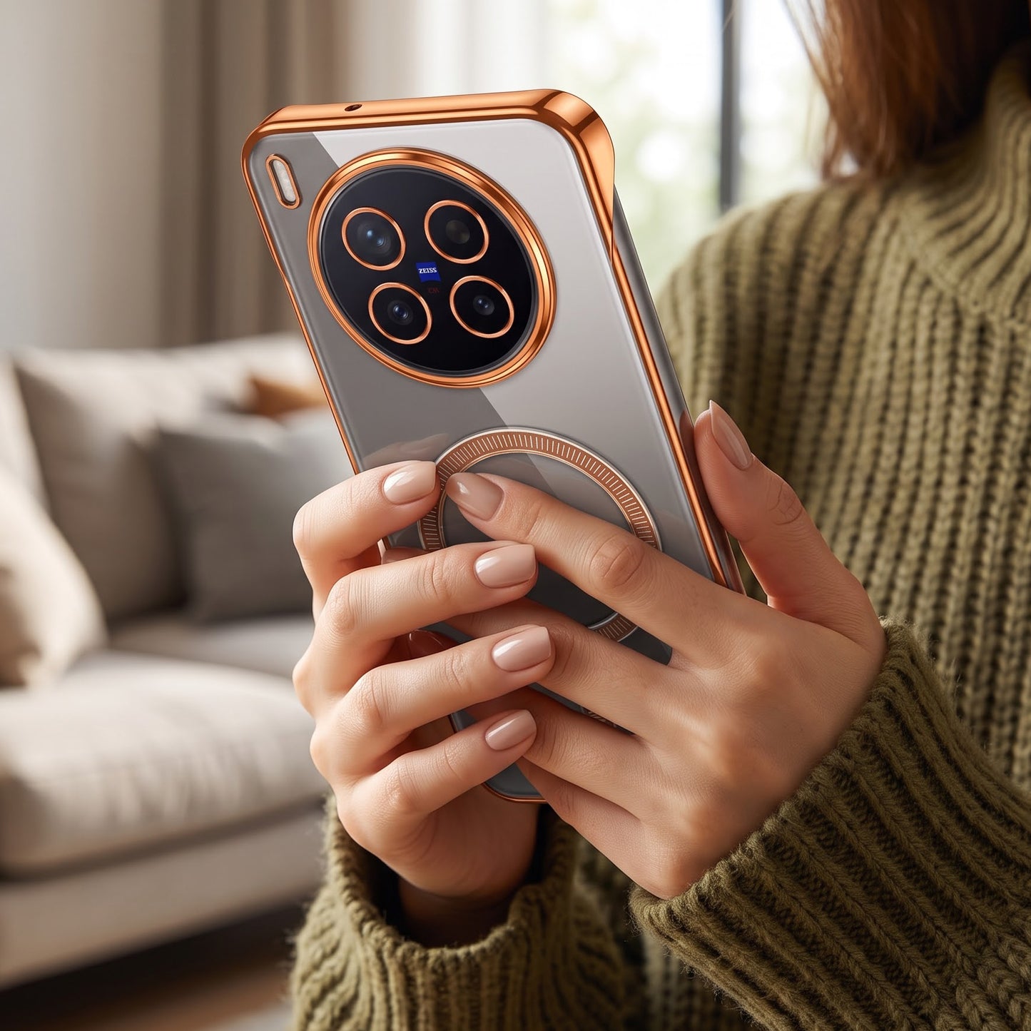 Vivo X300 Pro 5G Frameless MagSafe Shockproof Case