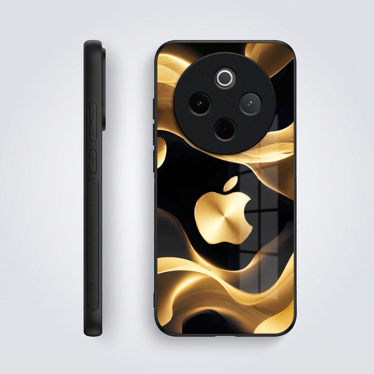 Vivo T4 5G Luxury Wave Acrylic Glass Back Case