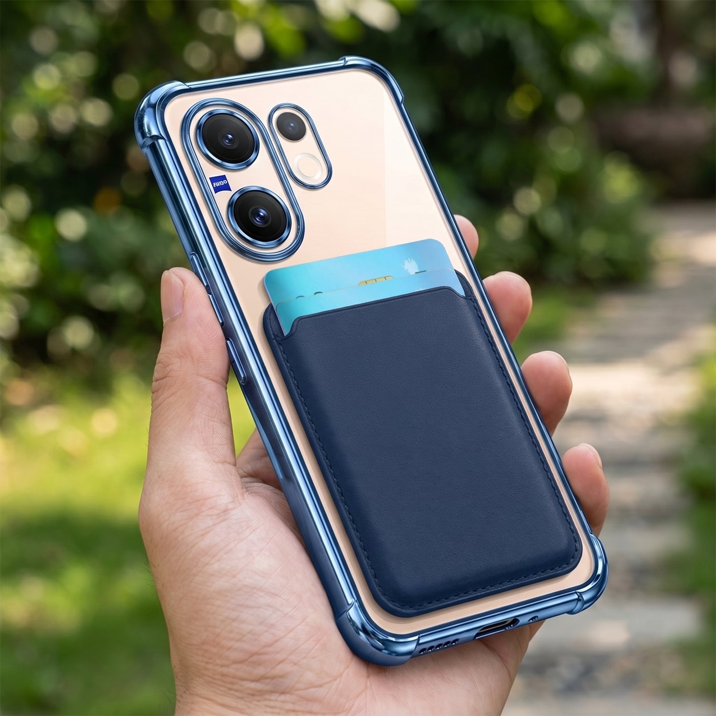 Vivo V60 5G Airbag Case With Magsafe and Magnetic Car Holder