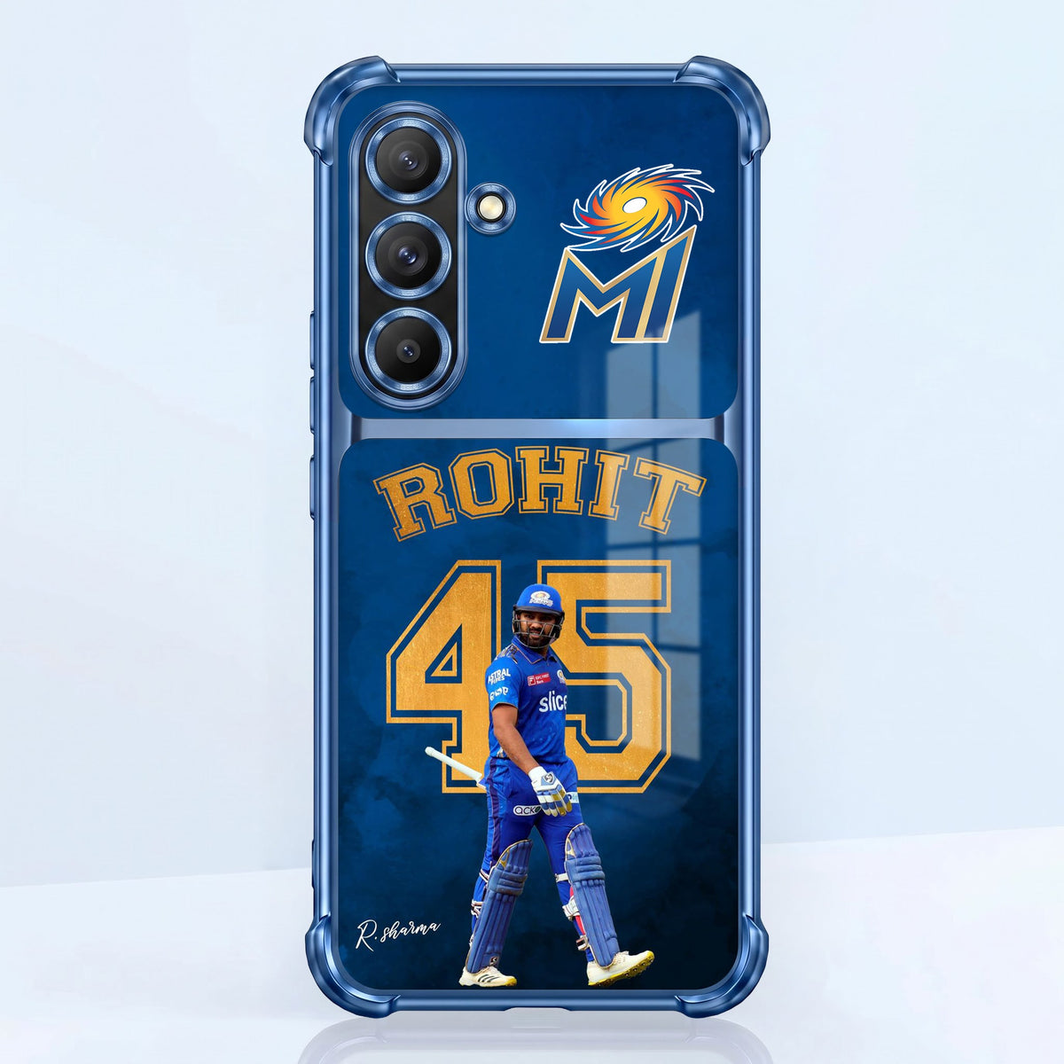 Samsung Galaxy A56 5G Hitman Rohit Dual-Tone Transparent Airbags Case