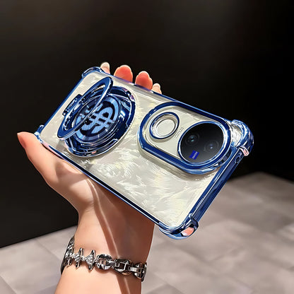 Vivo V50 5G Four Corner Airbags 100% Original Astro Money Magnet Rotating Dollar Case