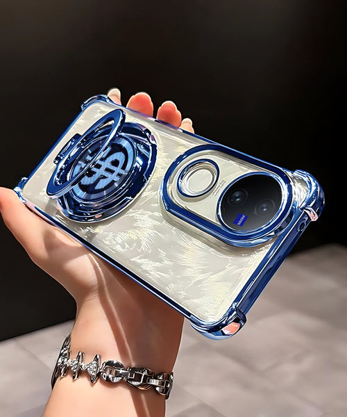 Vivo V50e 5G Four Corner Airbags 100% Original Astro Money Magnet Rotating Dollar Case