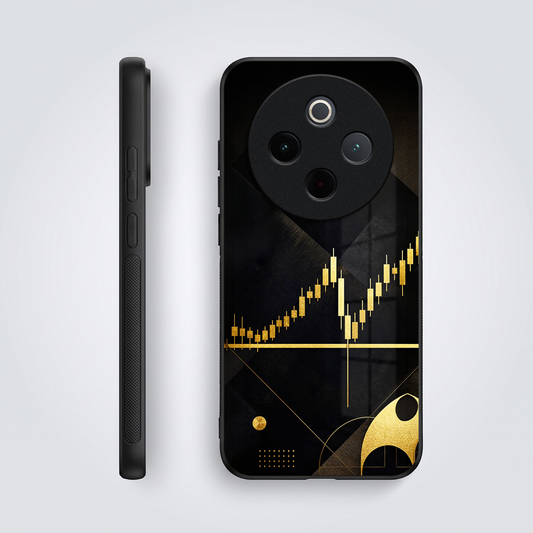 Vivo T4 5G Trading Candles Acrylic Glass Back Case