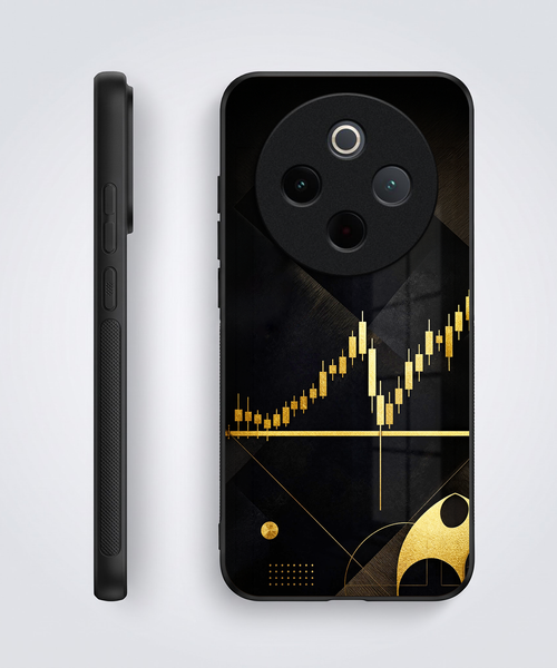 Vivo T4 5G Trading Candles Acrylic Glass Back Case