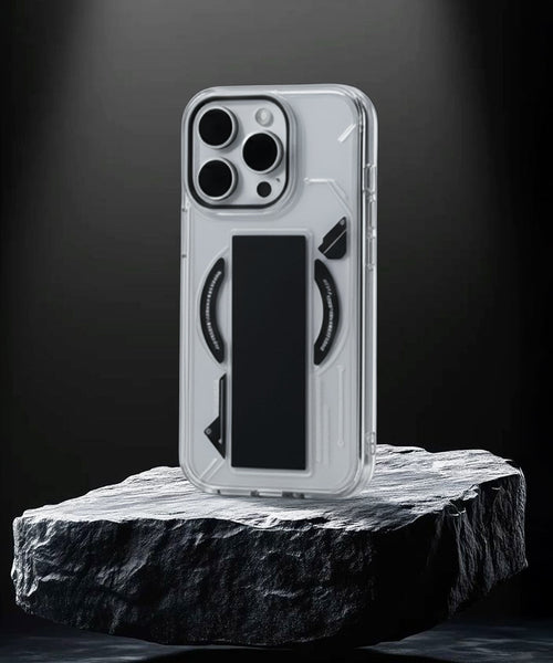 iPhone 16 Pro & 16 Pro Max Exquisite Stripe Stand Magsafe Case