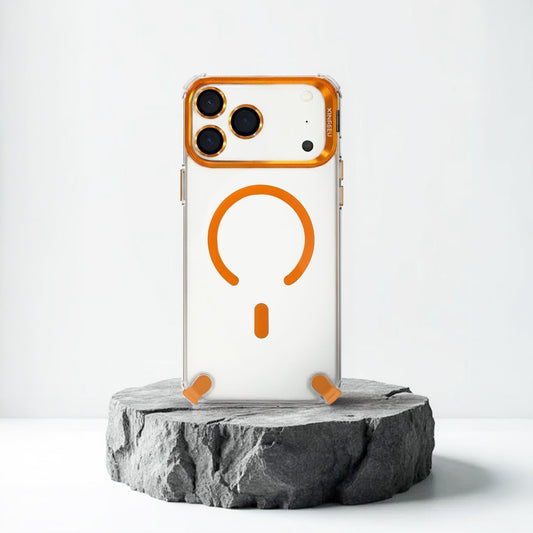 iPhone 17 Pro & 17 Pro Max Four Corner Impact Proof Transparent Magsafe Case