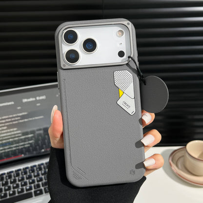 iPhone 17 Pro & 17 Pro Max Soft PU Leather Texture Magnetic Case