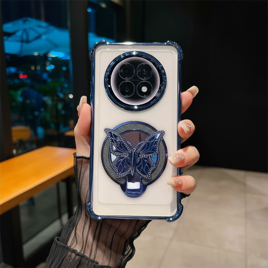 Oppo F31 Pro+ 5G Premium Butterfly Stand Airbags Case