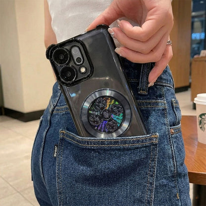 Oppo Reno 14 5G Reflective Fidget Rotating Airbag Case