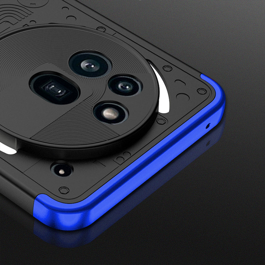 Nothing Phone 3a Pro 5G Ultimate 360° Shockproof Complete Protection Matte Back Cover