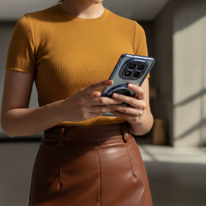 Redmi Note 14 Pro Plus 5G Magnifier Electroplating Case