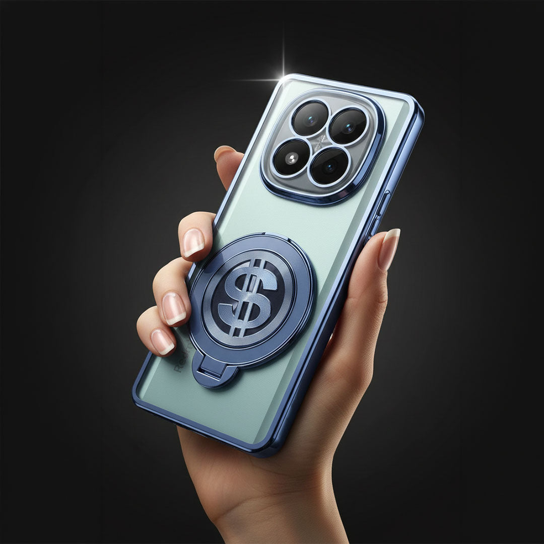 Redmi Note 14 Pro Plus 5G Electroplating Dollar Case