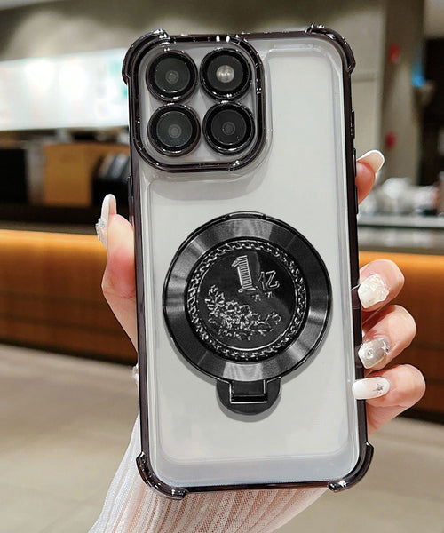 Motorola Edge 60 Pro 5G Premium Billion Wheel Rotating Shockproof Airbags Case
