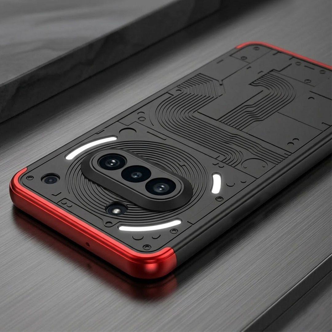 Nothing Phone 3a 5G Ultimate 360° Shockproof Complete Protection Matte Back Cover