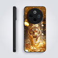 Vivo T4 5G Luxury Tiger Acrylic Glass Back Case