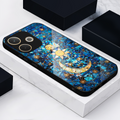 Oppo A5 Pro 5G Premium Acrylic Shockproof Glass Back Case (Sun-Moon)