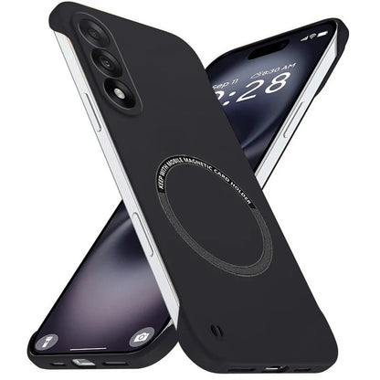 OnePlus Nord 5 5G Frameless Magnetic Wireless Charging Case - Ultra-Slim Clear MagSafe Compatible Cover