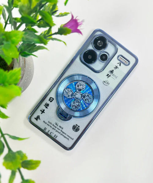 Redmi Note 13 Pro+ 5G Rich Manifestation Reflective Fidget Rotating Back Case