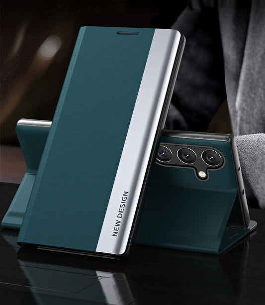 Samsung Galaxy A55 5G Flip Leather Case