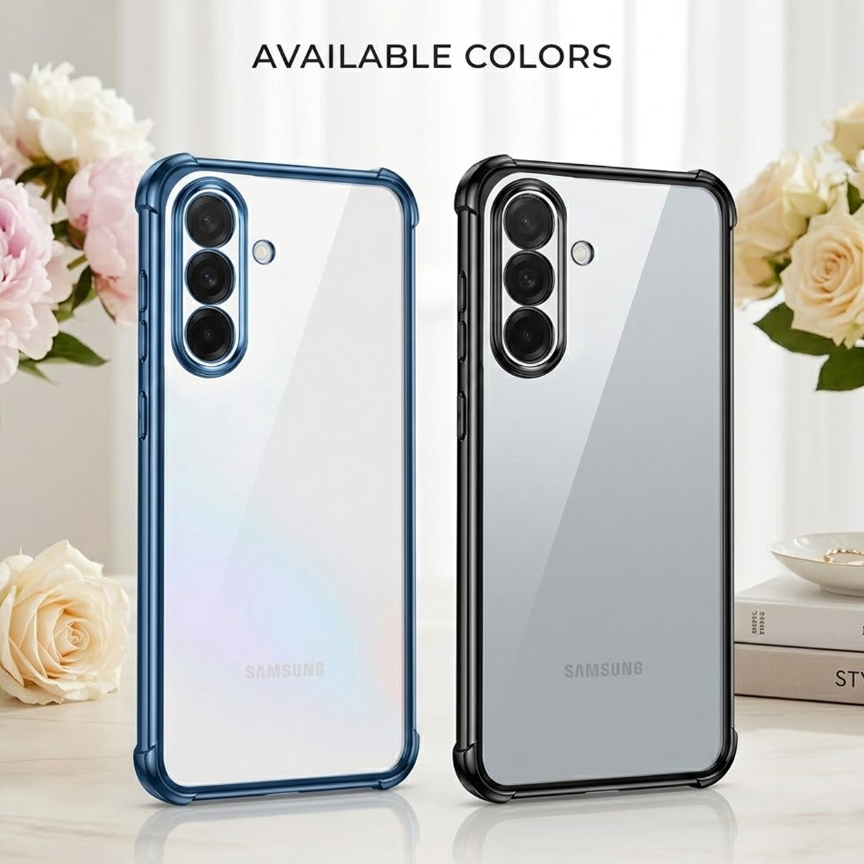 Samsung Galaxy A36 5G Anti-Yellow Electroplating Transparent Airbags Case