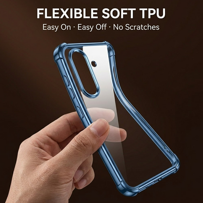 Samsung Galaxy A36 5G Anti-Yellow Electroplating Transparent Airbags Case