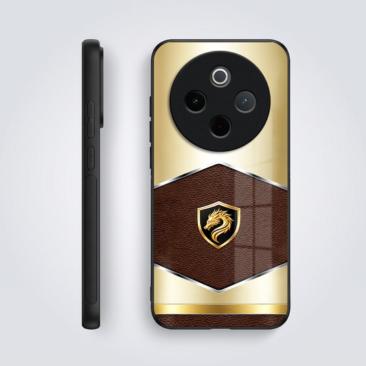 Vivo T4 5G Dragon Crest Acrylic Glass Back Case