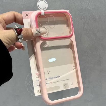 Oppo Reno 15 5G DIY Photo Frame Shockproof TPU Back Case