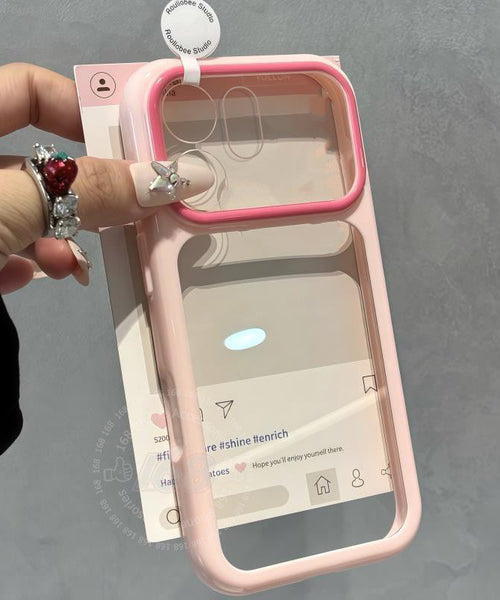 Oppo Reno 15 5G DIY Photo Frame Shockproof TPU Back Case