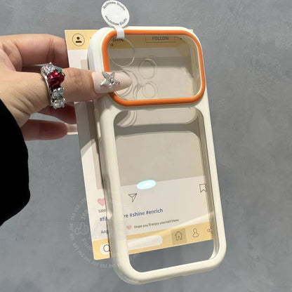 Oppo Reno 15 5G DIY Photo Frame Shockproof TPU Back Case