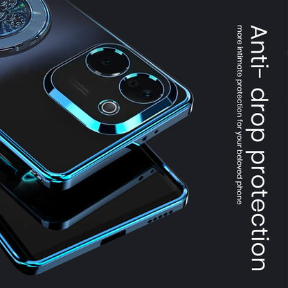 Vivo T3 Pro 5G Electroplating Reflective Fidget Rotating Back Case