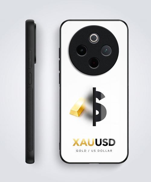 Vivo T4 5G Luxury XAU/USD Acrylic Glass Back Case