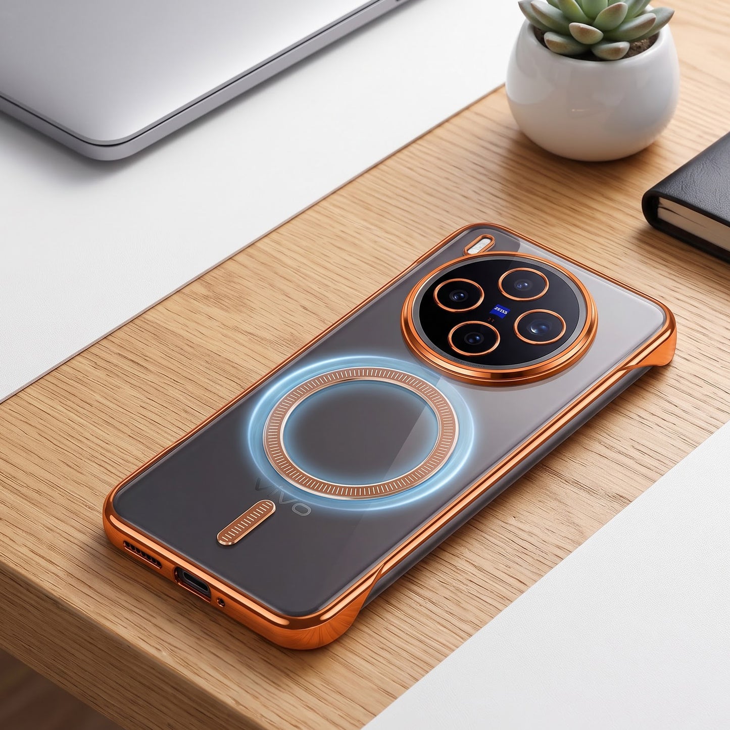 Vivo X300 5G Frameless MagSafe Shockproof Case